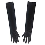 Solatin Top Grade Classic Adult Size Long Opera/Party Length Satin Gloves