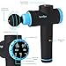 Percussion Massage Gun for Athletes - Handheld Deep Tissue Back Massager for Sore Muscle Pain Relief & Recovery - Portable Electric Body Massager Sports Drill - Rechargeable 6 Speeds Vibration Gift