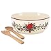 Lenox Winter Greetings Salad Bowl and Servers by Lenox