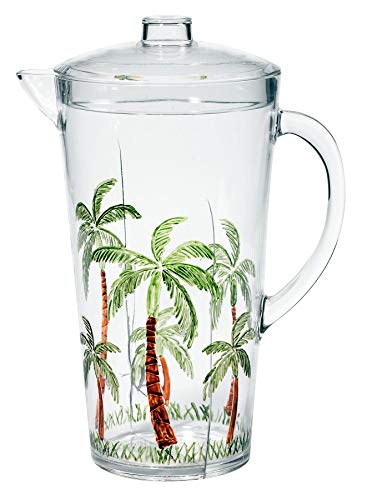 Merritt Palm Breeze Acrylic Pitcher 2qt Merritt Palm Breeze Acrylic Pitcher 2qt