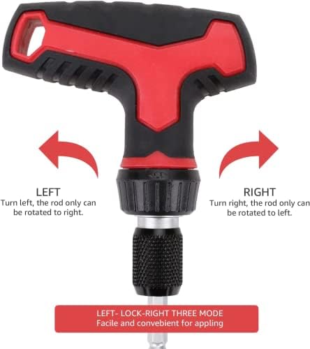 Amazon Basics T-ratchet chave de fenda e chave inglesa, magnético, Pack de 27