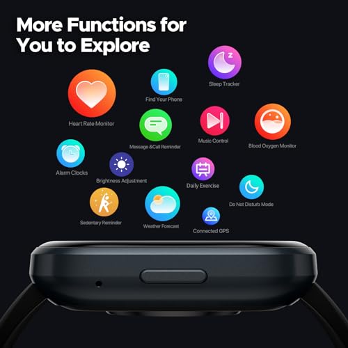 truefree Smart Watch for Men Women with Bluetooth Call 1.96