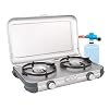 Campingaz Campingkooktoestel Camping Kitchen 2, gasfornuis met 2 x 2.000 watt vermogen, met afneembare…