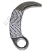 Aluminum Practice Kerambit Knife Sanggot Trainer Blade Dagger kali arnis escrima pentjak silat