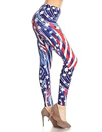 Leggings para dama, diseño de calaveras populares con estampado regular Plus (damaes de 2 a 20 años)