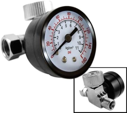 Pneumatic Air Control Compressor Pressure Gauge Regulating Regulator Valve