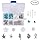 Manualidades Joyería Regalos Sunnyclue 1 Juego De Pulsera De Cuero Trenzado Kit De Fabricación De Joyas Kits De Artanía Pack 20 Colores Manualidades