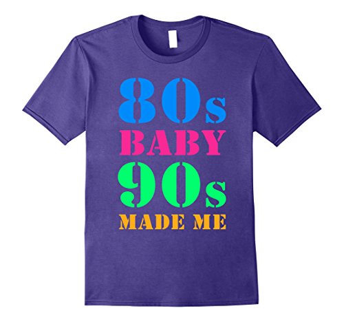 Mens 80s Baby 90s Made Me Vintage Retro T Shirt Desertcart