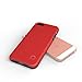 Patchworks ITG Level Case in Red Compatible for iPhone SE / 5S / 5 / 5C Case Military Grade Extreme Drop Protection Shockproof Full Protective Anti-Scratch Resistant Heavy Duty Case