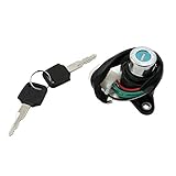 Alpha Rider Motorcycle Ignition Switch Lock and 2 Keys Set For Honda VTX1300C 2004-2009 | VTX1300R 2005-2009 | VTX1300S 2003-2007 | VTX1300T 2008-2009