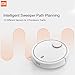 Xiaomi Mijia Vacuum Robot Cleaner Strong Suction by 5200mAh battery Self-Charging,Remote Control w/Wi-Fi connected APP,LDS SLAM Intelligent Path Planning Sweeper for Pet Fur Hard Floor & Thin Carpet