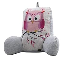 VANKOA Reading Pillow Shredded Memory Foam Bedrest Pillow with Armrests | Great for Adults, Teens, Kids, Pregnant - Style02, 55x42x20cm