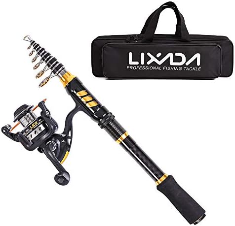 Lixada Fishing Rod Reel Combo Carbon Fiber Telescopic Fishing Rod Spinning  Reel Fishing Line Lures Hooks Jigs Swivels Saltwater Freshwater Travel  Fishing Accessories Kit price in Saudi Arabia | Amazon Saudi Arabia |