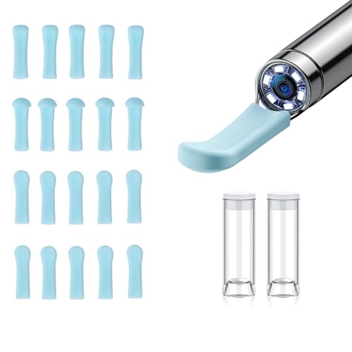 Original Ear Cleaner Replacement Tips for Ear Wax Removal Kit, 20 PCS Replacement Tips