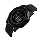 MJSCPHBJK Men's Digital Sports Watch LED Screen Electronic Military Waterproof Watches for Outdoor Running with Stopwatch LED Screen