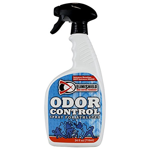 Sport Odor Eliminator Spray - ElimiShield Sport - 24 oz Odor Control Spray for Athletes - Use on Shoes, Uniforms, Practice Gear, Helmets, Pads, Duffel Bags, Equipment Cases, Gloves, and More!
