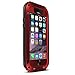 Aluminum Powerful Shockproof Dustproof Littel Waterproof Gorilla Glass Metal Case Cover for iPhone 6 4.7