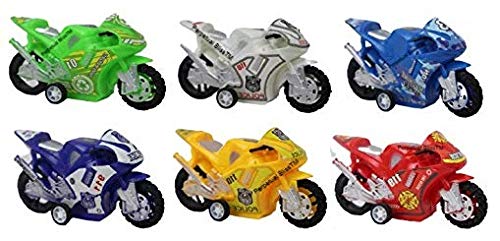 Perpetual Bliss Sports Motor Cycle Bike Return Gifts for Kids Birthday Party [Pack of 6]