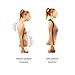 Gearoot Upgraded Posture Corrector with Detachable Pads for Women Men, Shoulder Back Clavicle Support Brace, Thoracic Kyphosis, Shoulder Alignment, Upper Back Pain Relief (28