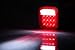 2 Pack 16 Led Red/White Dual Colors Universal Back Up lamp, Stop Tail Turn Signal Light for 12V Vehicles