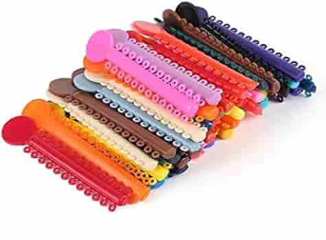 اشتري عبر الإنترنت بأفضل الأسعار في السعودية، امازون السعودية، ألوان تقويم الأسنان، 40 قطعة