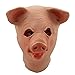 Gmasking 2018 Big Eyes Latex Pig Head Mask Cosplay Costume Props