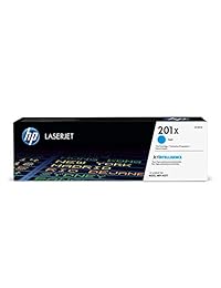 HP 201X (CF401X) cartucho original LaserJet de alto rendimiento, color cyan