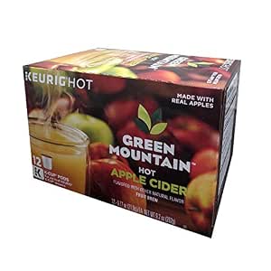 Green mountain Naturals keurig Hot Apple cider k-cups 12ct (099555082012)