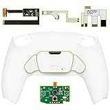 eXtremeRate White Back Paddles Programable Rise 2.0