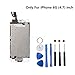 iPhone 6 Frout Screen Replacement white Kit, Screen Repair, Full LCD Assembly , Display Touch Digitizer Full Assembly Replacement with Home Button, Front Camera, Ear Speaker, Repair Tools