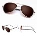 LUOMON Sunglasses Men Polarized UV Protection,Mens Sports Sun Glasses for Fishing Floating Driving Running Baseball -Brown