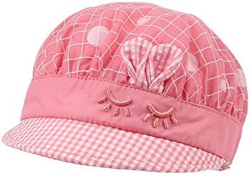 Iridescentlife Flower Baby Girls Hats Princess Summer Baby Sun Cap (Watermelon Red)