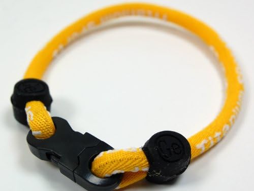 NEW! 7" Yellow Single Loop Sports Wristband