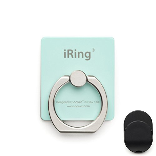 iRing Premium, 3 in 1 Hand Grip Ring and Mount for Mobile Phones - Designed by Aauxx