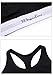 Wingslove Women's Racerback Sports Bra Cotton Bralette Wireefree Comfort Bra for Yoga Gym Workout Fitness