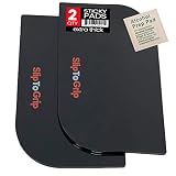 New SlipToGrip Premium Cell Pads 2 Pack - Universal Cell Pads and Alcohol Pad. Sticky Anti-Slip Gel Pads - Holds Cell Phones in Cars and Trucks, Sunglasses, Coins, Golf Cart, Boating, Speakers.