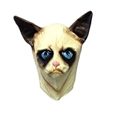 Off the Wall Toys Creepy Cat Mask - Funny Animal