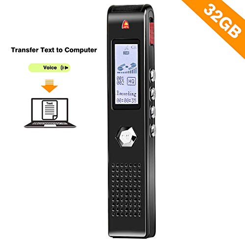 Seanme 2019 New Version Transcribe Voice Recorder, Digital Voice Sound