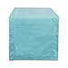 DII 100% Cotton, Machine Washable, Everyday Hemstitch Kitchen Table Runner for Dinner Parties, Events, Decor 14x72 - Aqua