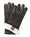 Fratelli Orsini Everyday Men's Our Bestselling Italian Rabbit Fur Gloves Size XL Color Black
