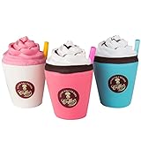 WATINC Random 2Pcs cute Squishies, Kawaii ice cream Scented Slow Rising squishy, Kid Toy, Lovely Toy,Stress Relief Toy,Decorations Toy Gift Fun