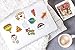 Stickers for Water Bottles Big 100-Pack Cute,Waterproof,Aesthetic,Trendy Stickers for Teens,Girls Perfect for Waterbottle,Laptop,Phone,Travel Extra Durable 100% Vinyl