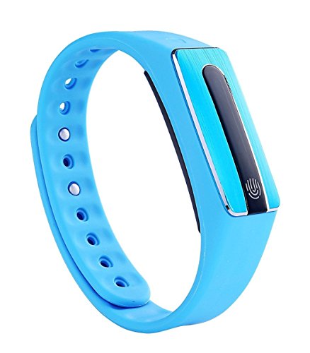 SinoPro Bluetooth Fitness Tracker Smart Bracelet Wristband with NFC Heart Rate Sleep Monitor Pedometer Activit