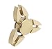 Metal Tri-Spinner Fidget Spinner Metal Toy Stress Reducer Ceramic Bearing - Perfect For ADD, ADHD, Anxiety, and Autism Adult Children ,Gold - Pattern 30