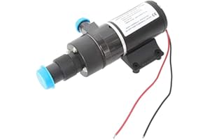 Amarine Made 12V 45LPM/12GPM RV Mount Macerator Waste Water Pump for Marine Boat RV Caravan