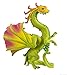 Safari Ltd. Flower Dragon Figurine - Detailed Vibrantly-Colored 4.5