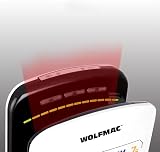 WOLFMAC Commercial Air Blade Jet Hand Dryer Brushless HEPA Filter 7-10s Drying view 7