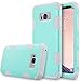 UrbanDrama Galaxy S8 Plus Case, S8 Plus Case, 3 in 1 Drop-Protection Hybrid Impact Heavy Duty Rugged Shockproof Bumper Anti Slip Full Body Protective Case for Samsung Galaxy S8 Plus, Mint Green