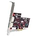 StarTech.com 2 Port PCI Express eSATA Controller Adapter Card - Dual Port PCIe eSATA Card w/Low Profile/Half-Height Bracket (PEXESATA2)