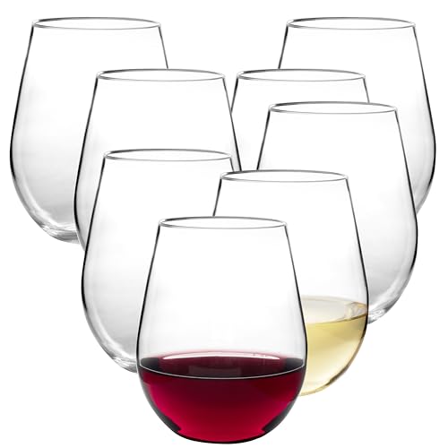 D'Eco Shatterproof Wine Glasses 8 Pack